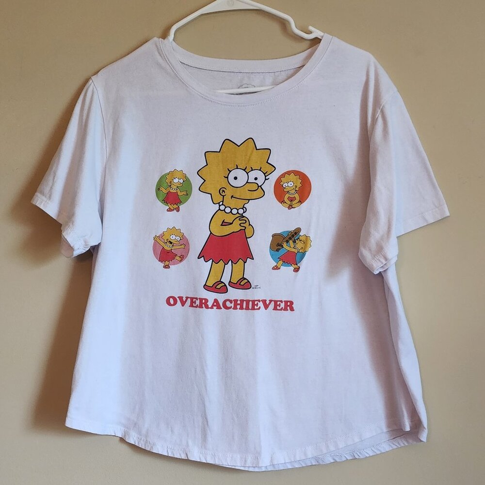 20th Century The Simpson’s Overachiever Tee-shirt Rounded Collar